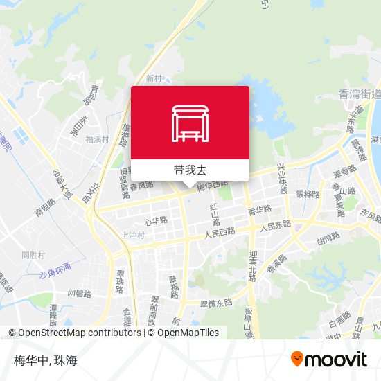 梅华中地图