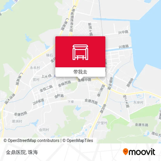 金鼎医院地图