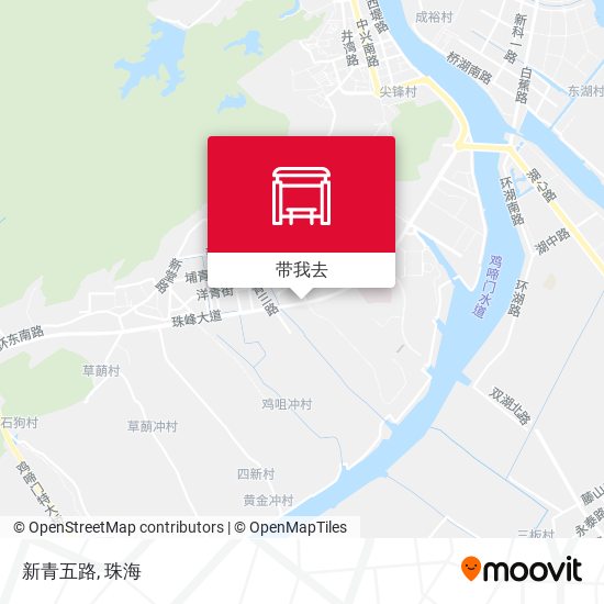 新青五路地图