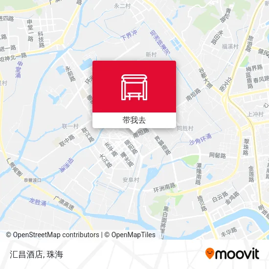 汇昌酒店地图