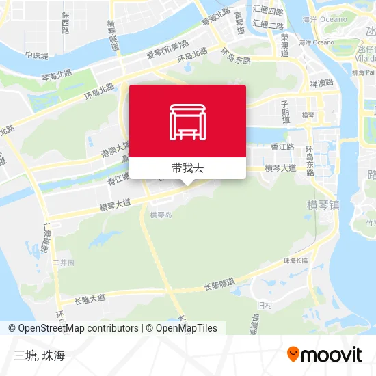 三塘地图
