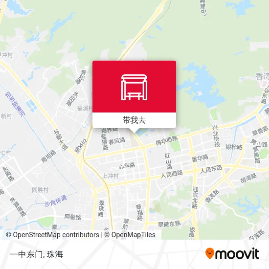 一中东门地图