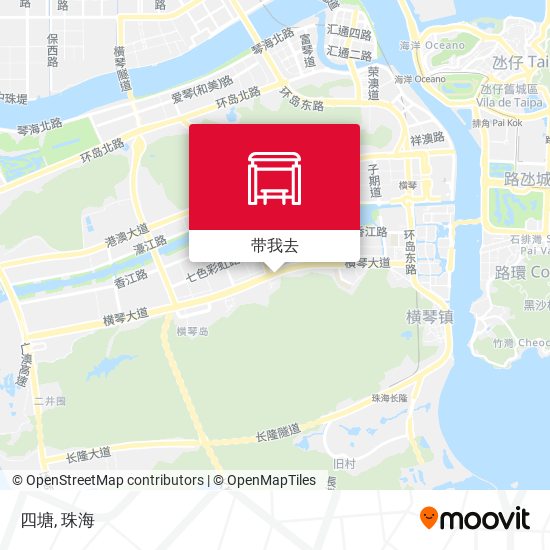 四塘地图