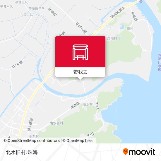 北水旧村地图
