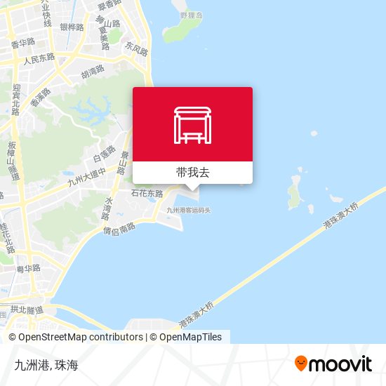九洲港地图