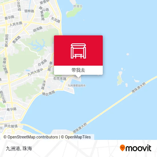 九洲港地图
