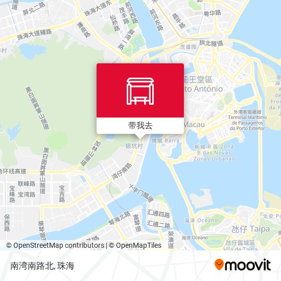 南湾南路北地图