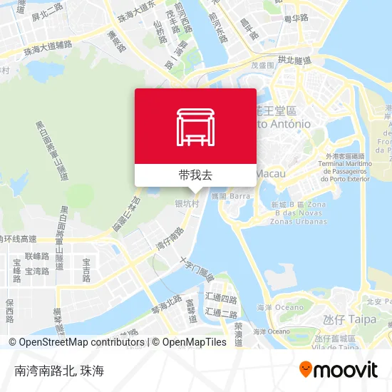 南湾南路北地图