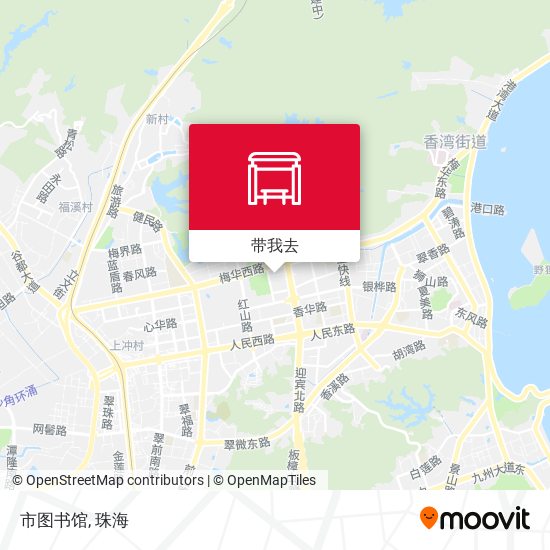 市图书馆地图