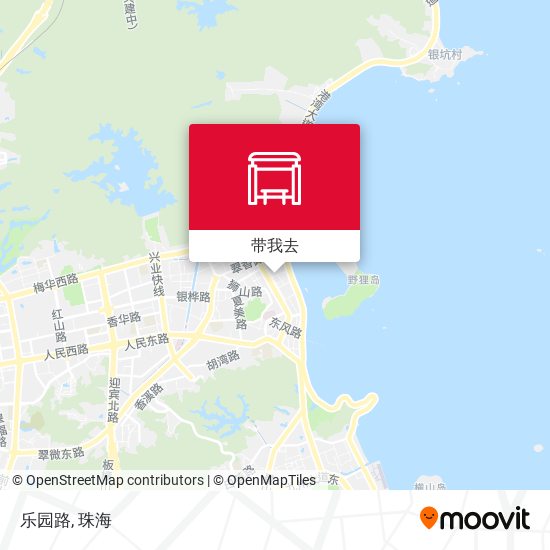 乐园路地图