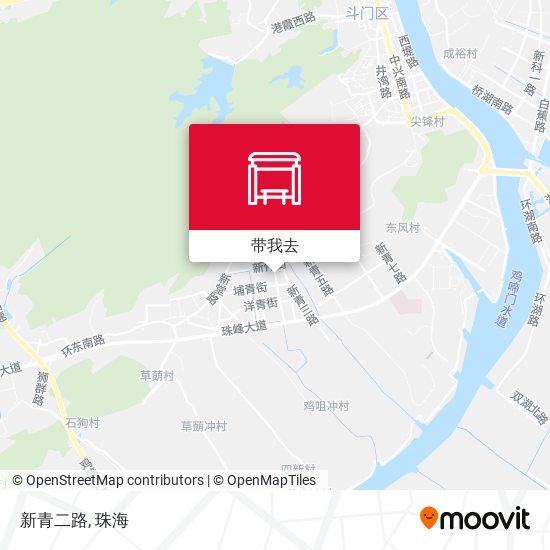 新青二路地图