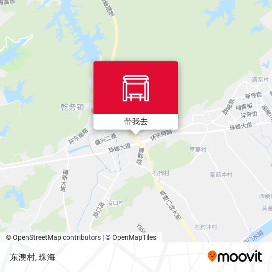 东澳村地图