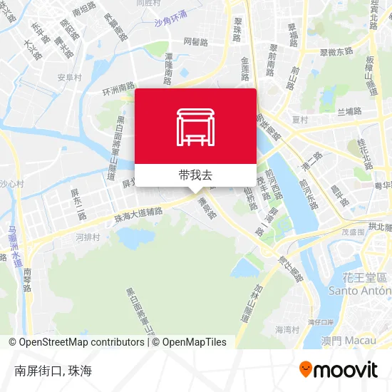 南屏街口地图
