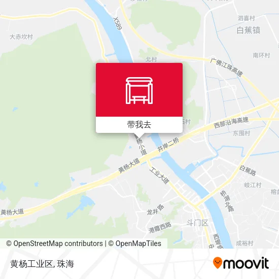 黄杨工业区地图