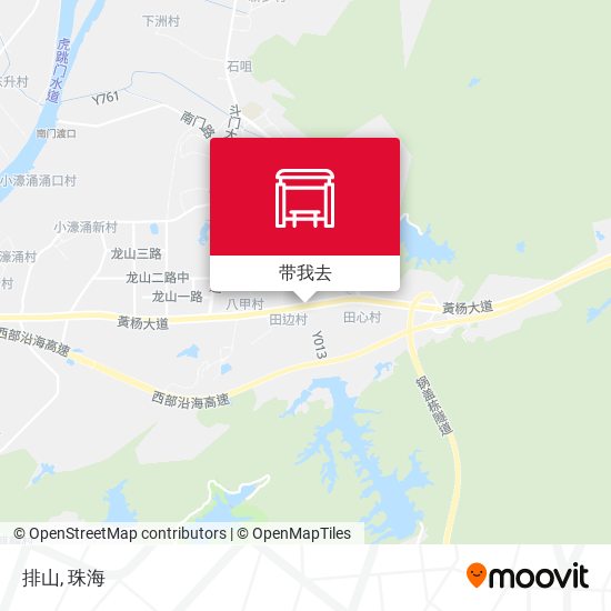 排山地图