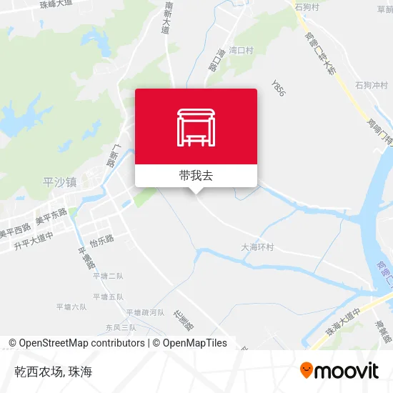 乾西农场地图