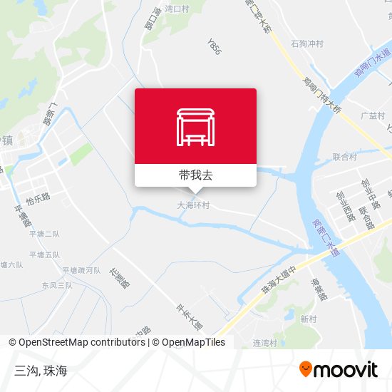 三沟地图