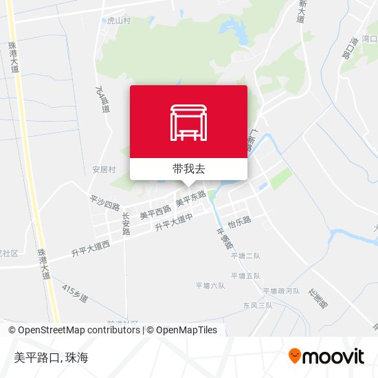 美平路口地图
