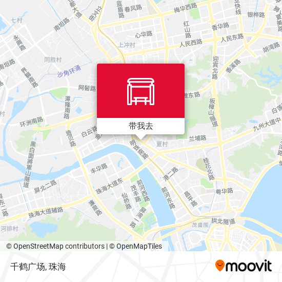 千鹤广场地图