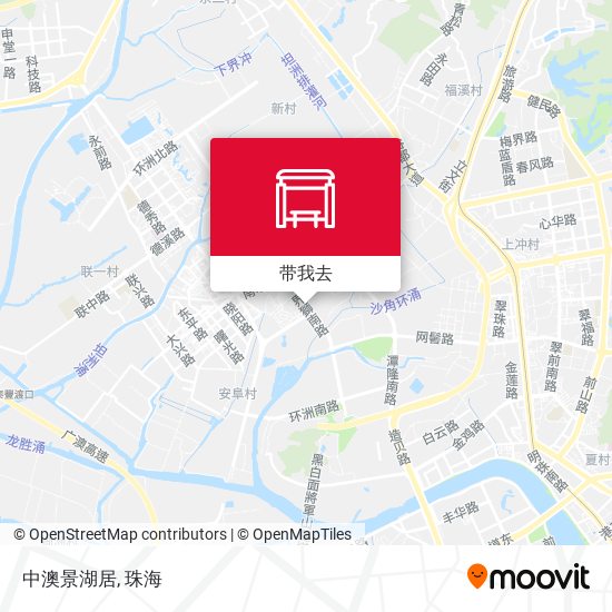中澳景湖居地图