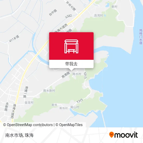 南水市场地图