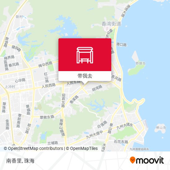 南香里地图