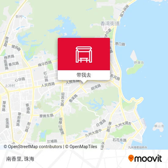 南香里地图