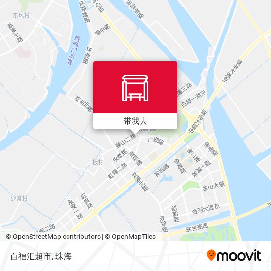 百福汇超市地图