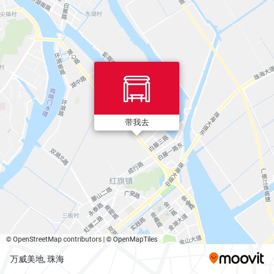 万威美地地图
