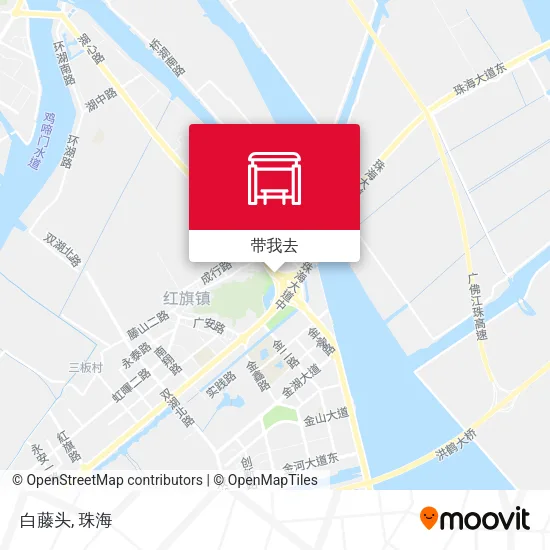 白藤头地图