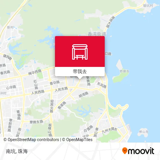 南坑地图