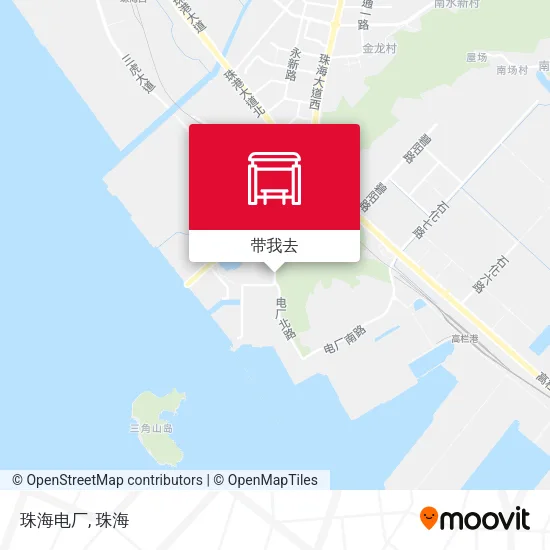 珠海电厂地图