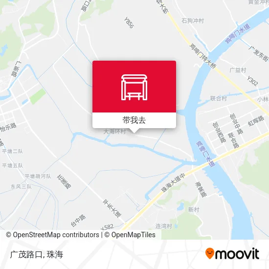 广茂路口地图