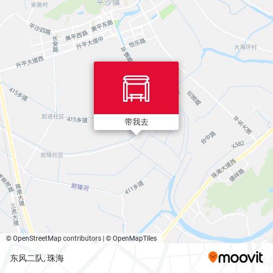 东风二队地图