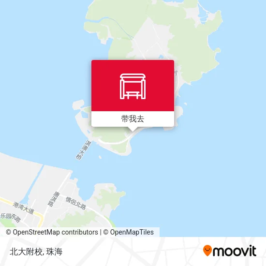 北大附校地图