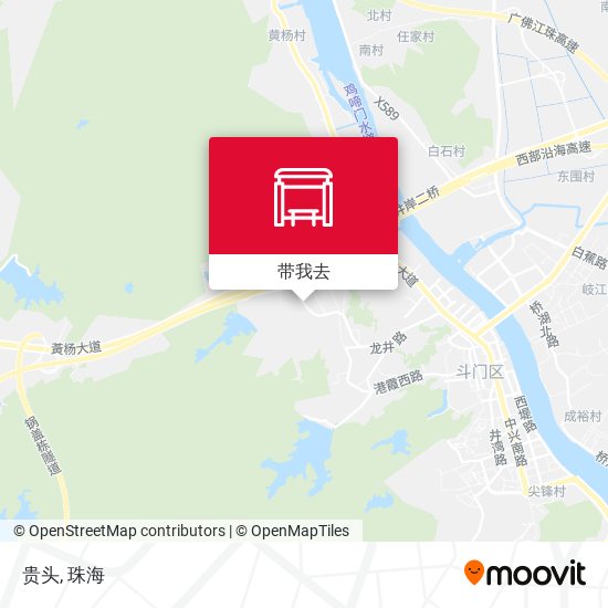 贵头地图