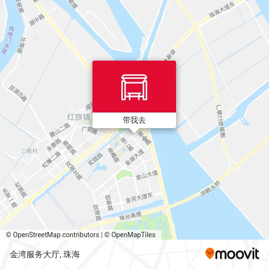 金湾服务大厅地图