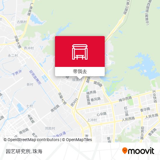 园艺研究所地图