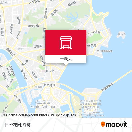 日华花园地图
