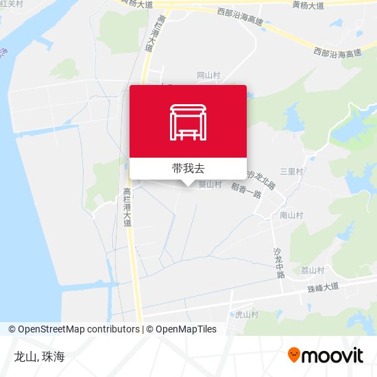 龙山地图