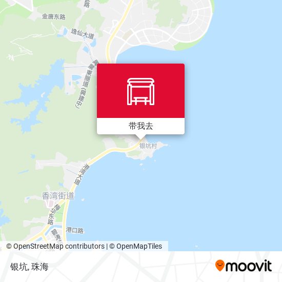 银坑地图