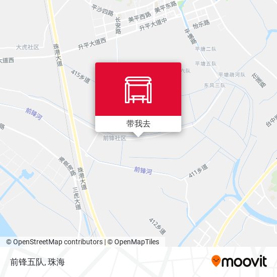 前锋五队地图