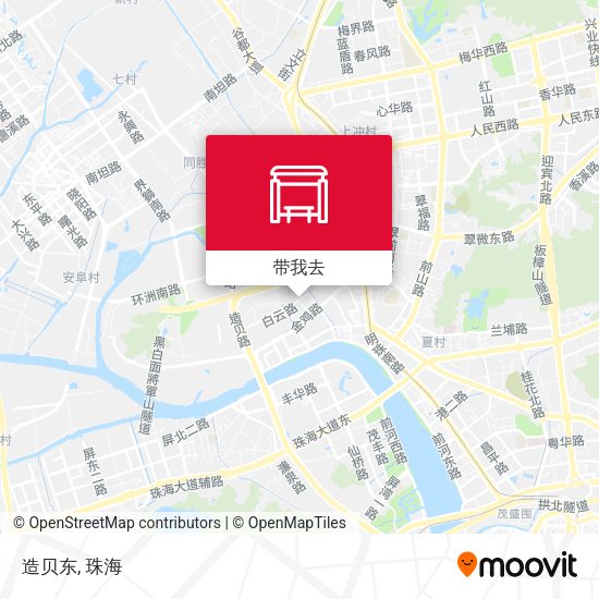 造贝东地图