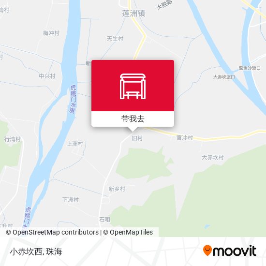 小赤坎西地图