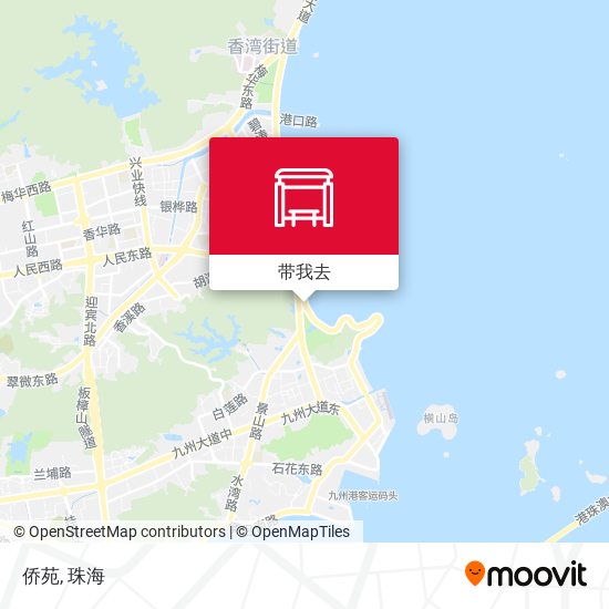 侨苑地图