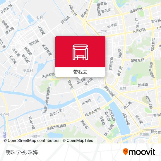 明珠学校地图