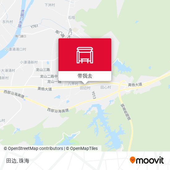 田边地图