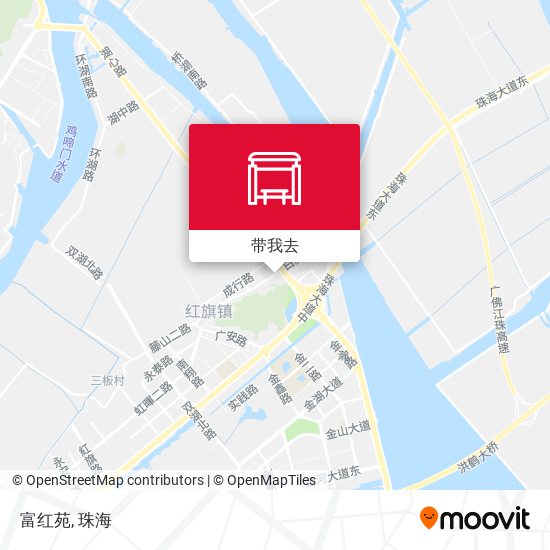 富红苑地图