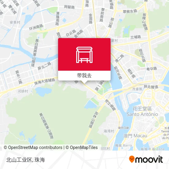北山工业区地图