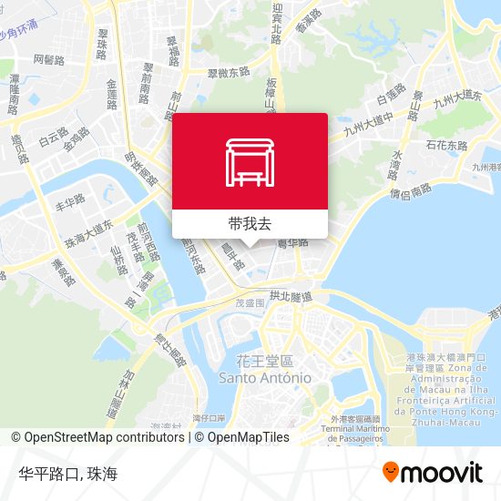 华平路口地图
